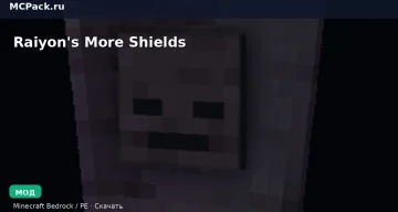 Мод Raiyon’s More Shields  Minecraft BE