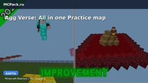 Карта Agg Verse: All in one Practice map Minecraft PE