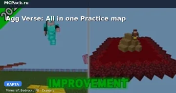 Карта Agg Verse: All in one Practice map Minecraft PE