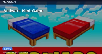 Карта Bedwars Mini-Game Minecraft PE