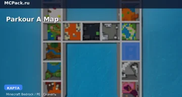 Карта Parkour A Map Minecraft PE