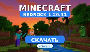 Скачать Minecraft PE 1.20.31 [Полная версия] APK