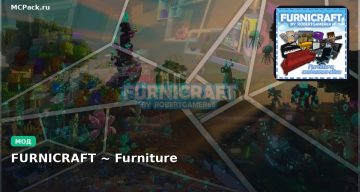 Мод FURNICRAFT ~ Furniture Minecraft BE