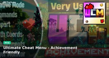 Мод Ultimate Cheat Menu — Achievement Friendly Minecraft BE