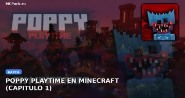 Карта POPPY PLAYTIME EN MINECRAFT (CAPITULO 1) Minecraft PE