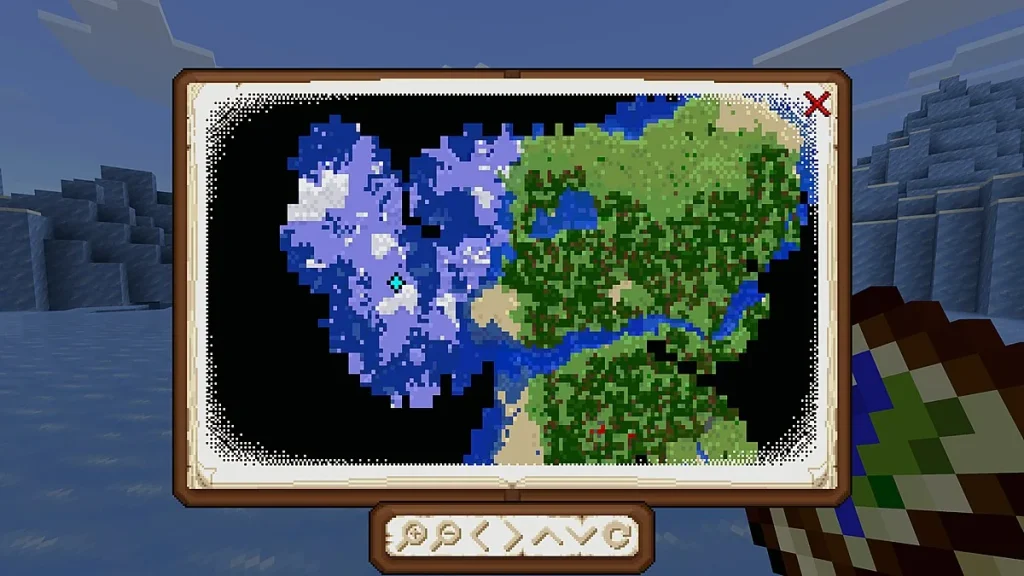 Мод Magnificent Minimap Minecraft BE