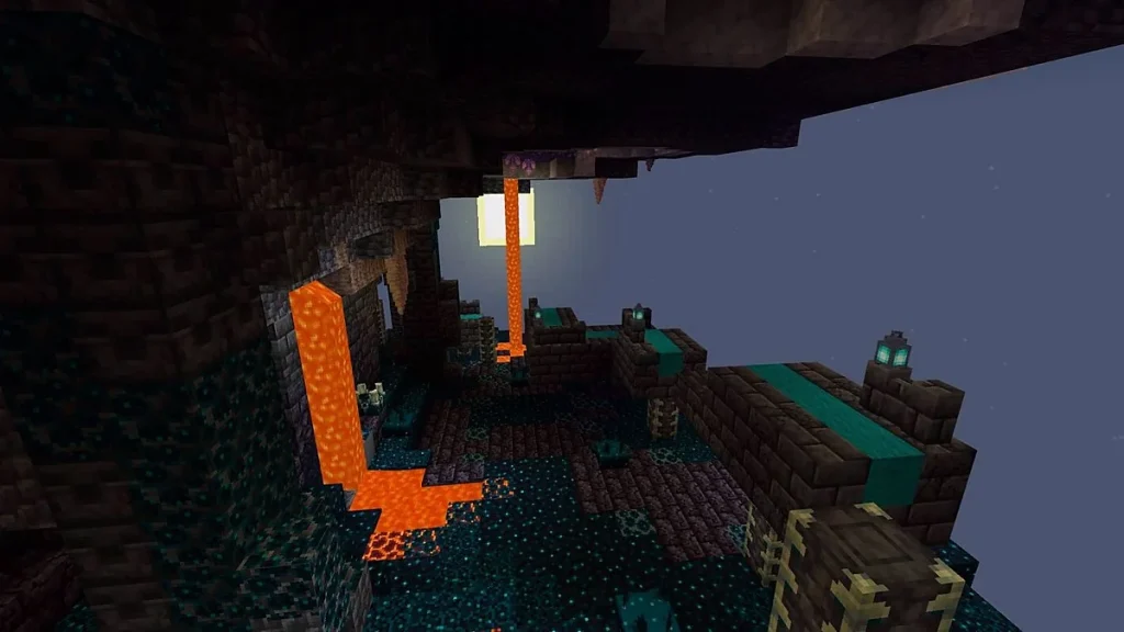 Карта Warden Parkour Minecraft PE