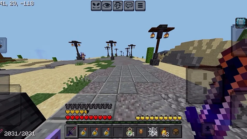 Карта LawHQ Fighting Simulator Minecraft PE