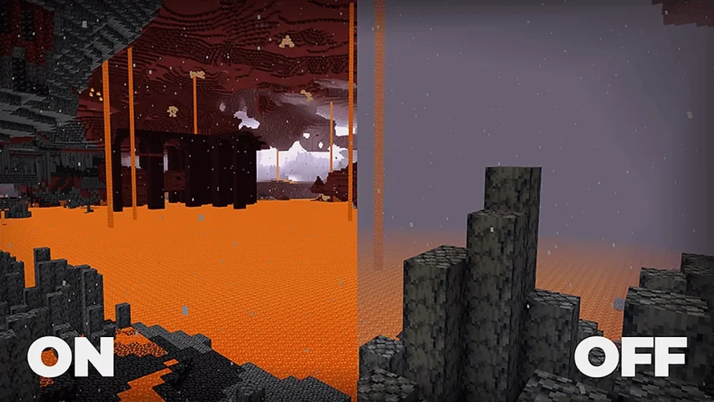 Шейдеры Clear Sight Minecraft BE