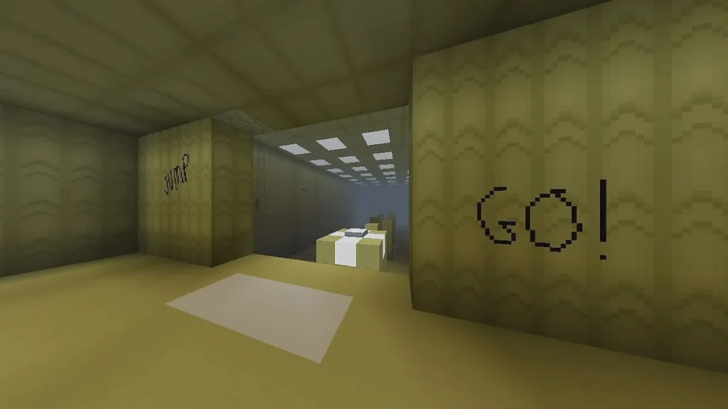 Карта Backrooms Parkour Minecraft PE