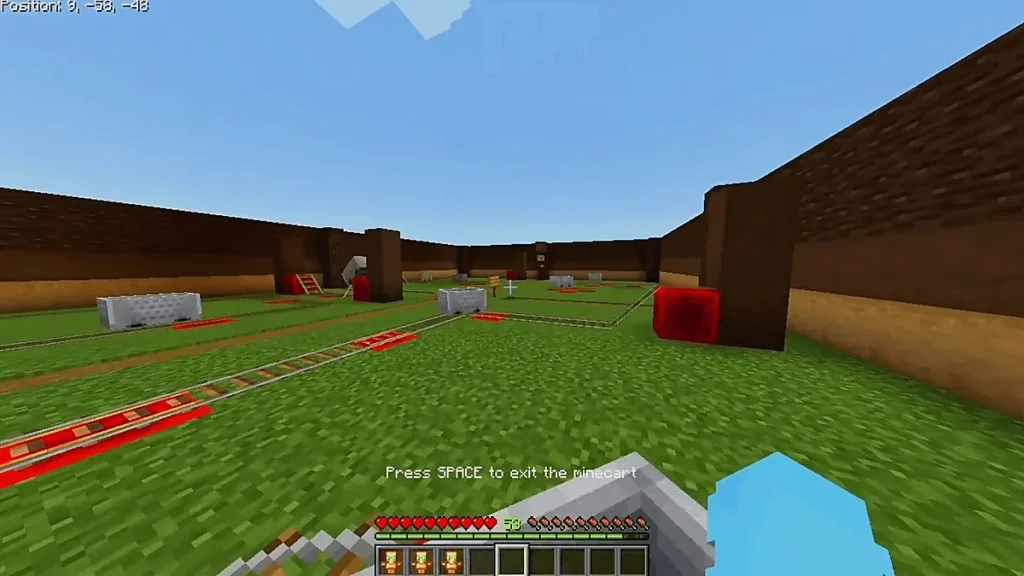 Карта All in One Map V2 | 50+ Games, Bot PvP, MLG, Races & Boss Fights Minecraft PE