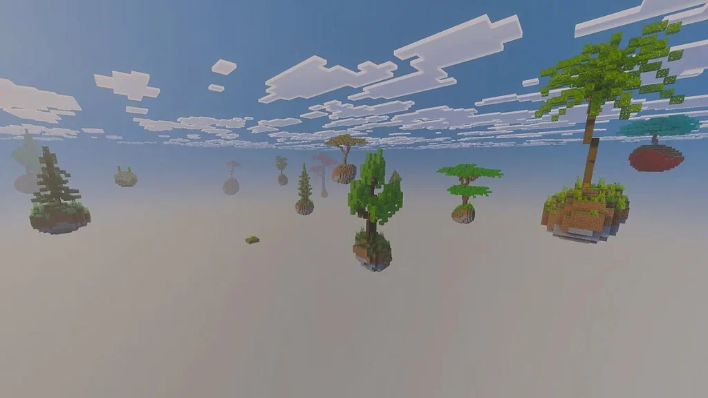 Карта One Block Lucky Block Minecraft PE