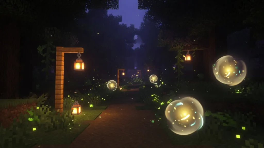 Мод Dynamic Light | Dynamic Lights Minecraft BE