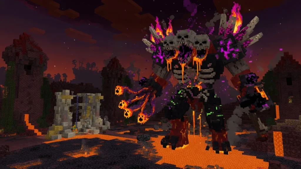 Мод Nightmare Overload  Minecraft BE