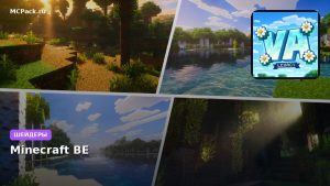 Шейдеры Vibrant Aura Legacy Minecraft BE