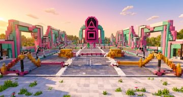 Карта Пятиборье на шести ногах Minecraft PE