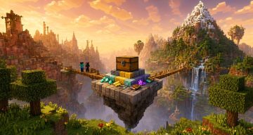 Карта Один сундук: хаос в кубе Minecraft PE