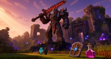 Мод Катаклизм: боссы, оружие и подземелья Minecraft BE