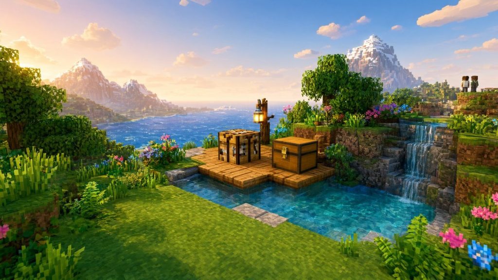 Текстуры Шейдер Yummysheep Minecraft BE