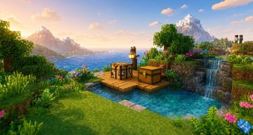 Текстуры Шейдер Yummysheep Minecraft BE