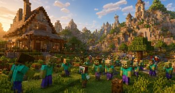 Карта Растения против зомби Minecraft PE
