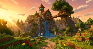 Карта Мой эпичный мир выживания Minecraft PE