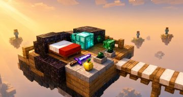 Текстуры Простые войны кроватей Minecraft BE