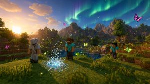 Мод VFXCore: визуальные эффекты Minecraft BE