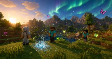 Мод VFXCore: визуальные эффекты Minecraft BE