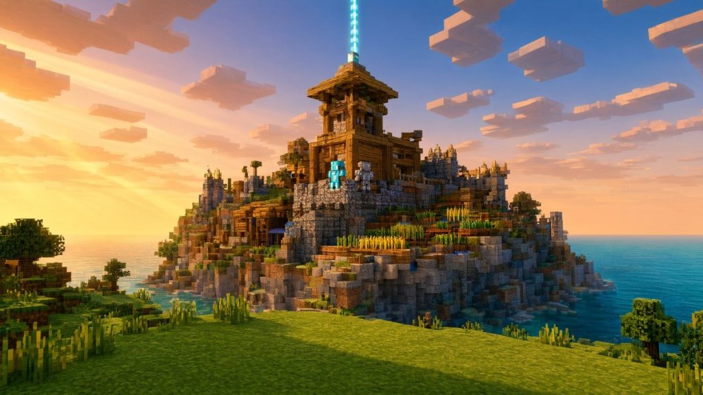 Карта Хардкор: 100 дней на острове выживания Minecraft PE