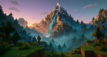 Шейдеры Сумеречные визуалы Minecraft BE