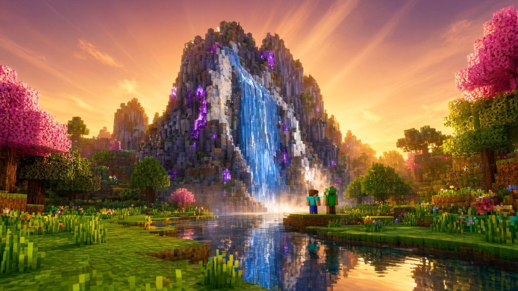 Шейдеры Полная яркость Minecraft BE