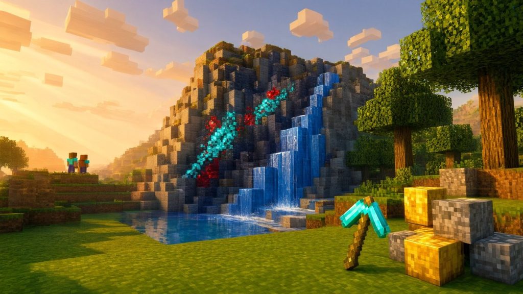 Текстуры Bare Bones PBR Minecraft BE