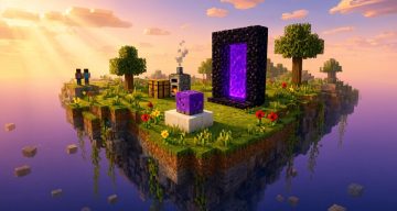 Карта Один шалкеровый ящик Minecraft PE