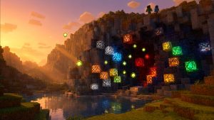Шейдеры Светящиеся руды XPO Minecraft BE