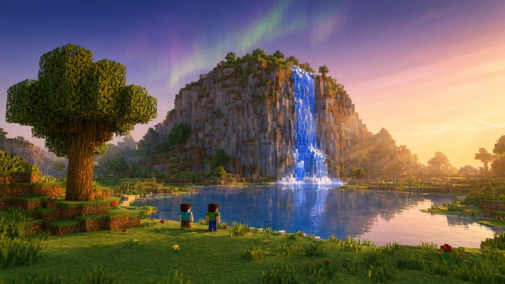 Шейдеры Базовые визуалы Minecraft BE