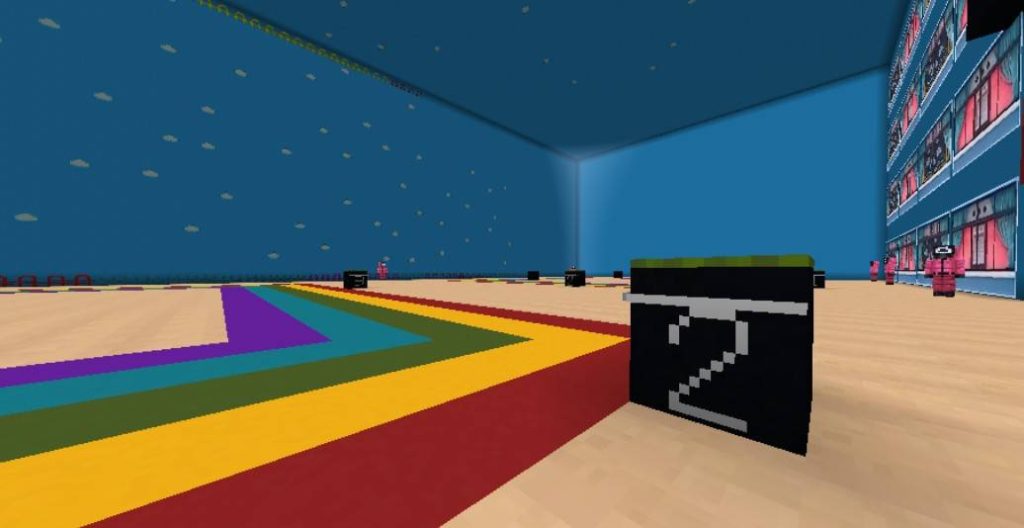 Карта Пятиборье на шести ногах Minecraft PE