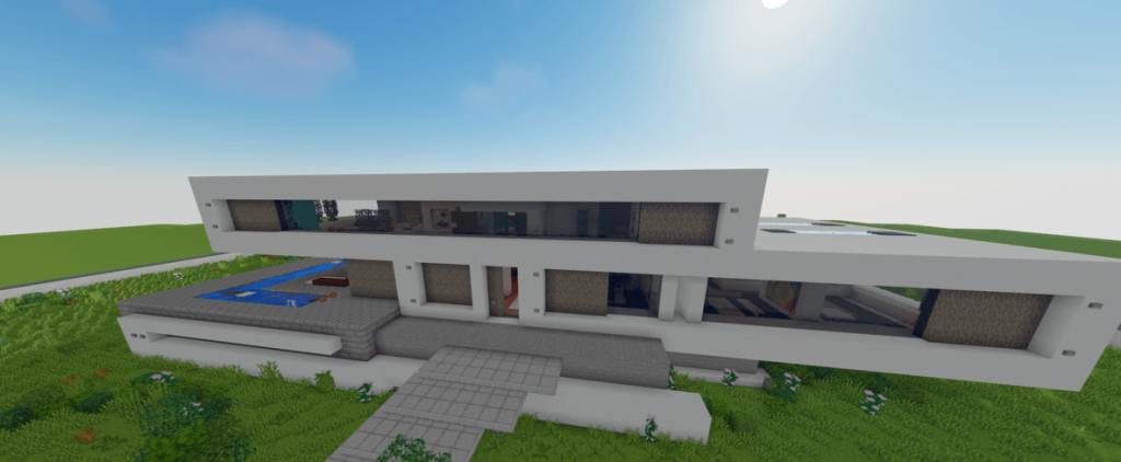 Текстуры соединённого стекла Minecraft BE