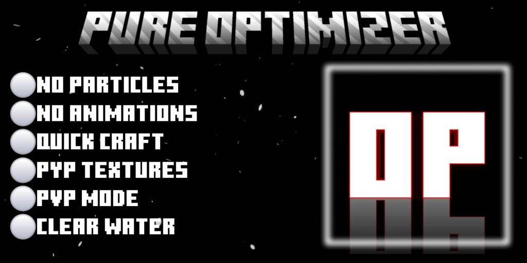 Текстуры Pure Optimizer Minecraft BE