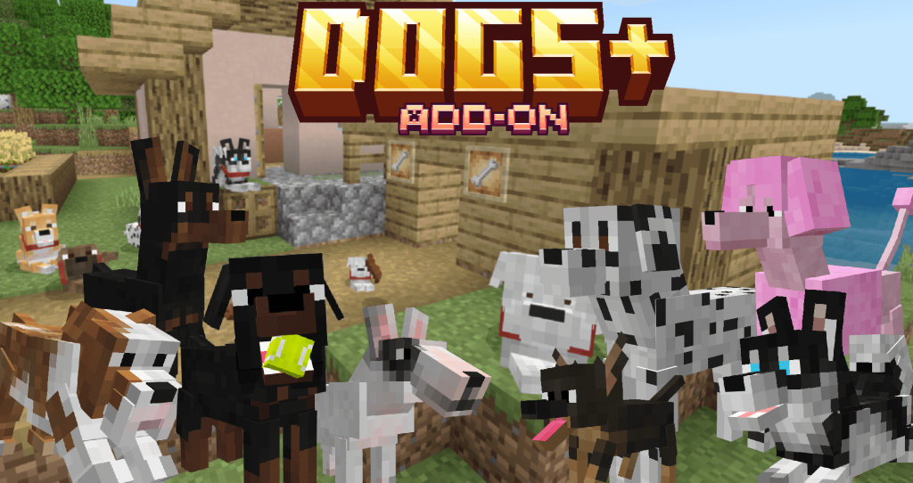 Мод Собаки плюс Minecraft BE