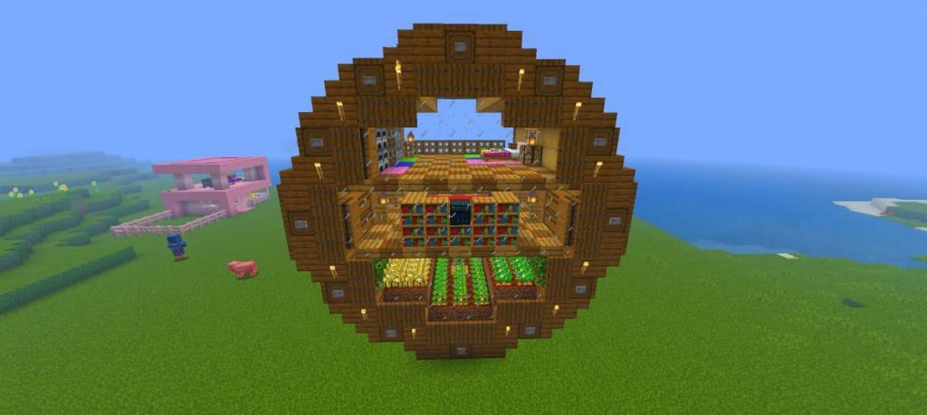 Карта Мой эпичный мир выживания Minecraft PE
