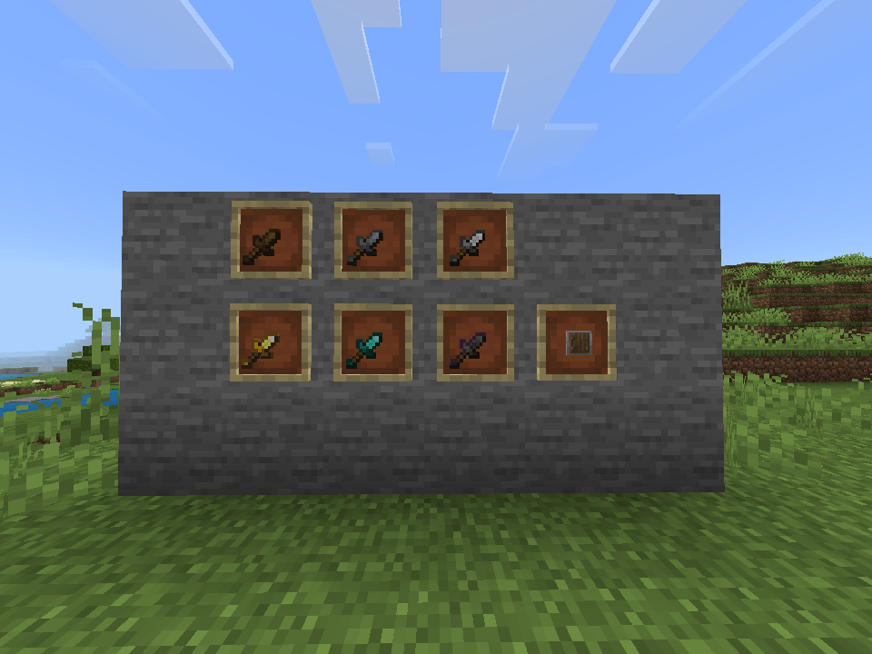 Текстуры No particles Mini tools Minecraft BE