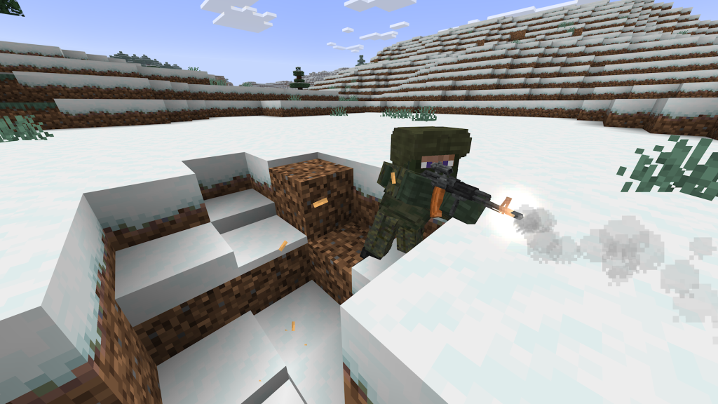 Мод Арсенал квартирмейстера Minecraft BE