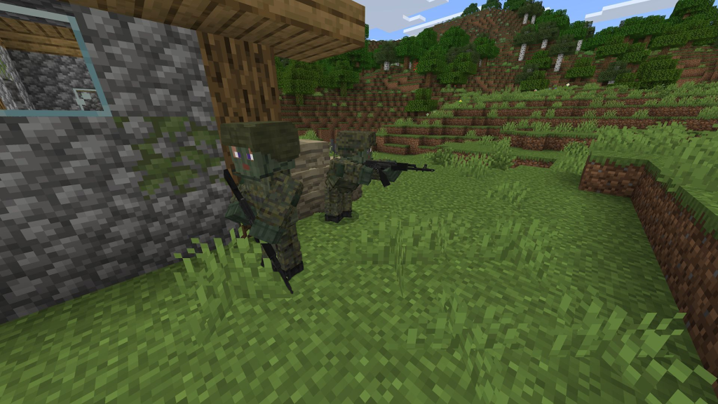Мод Арсенал квартирмейстера Minecraft BE