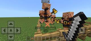 Мод Бой Java: разящий клинок и кровь Minecraft BE
