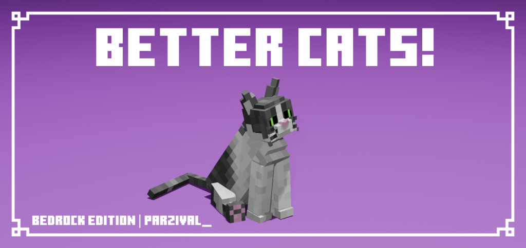 Текстуры Better Cats Minecraft BE
