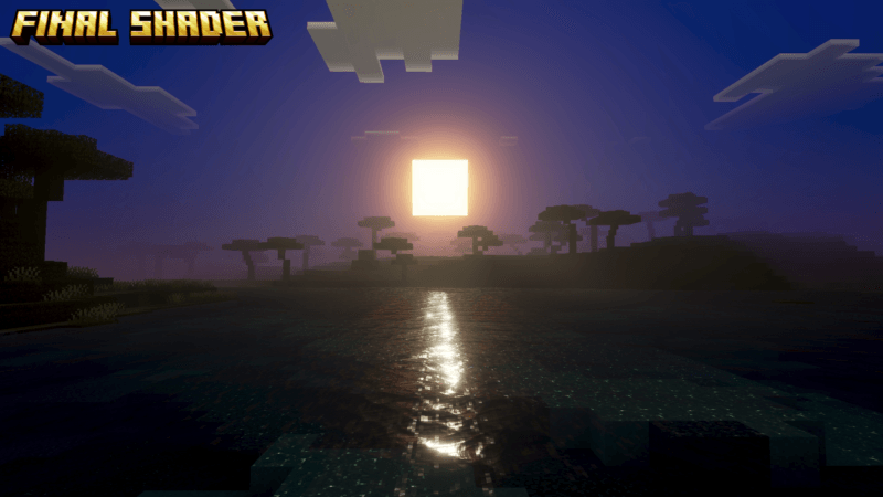 Шейдеры Final Shader Minecraft BE