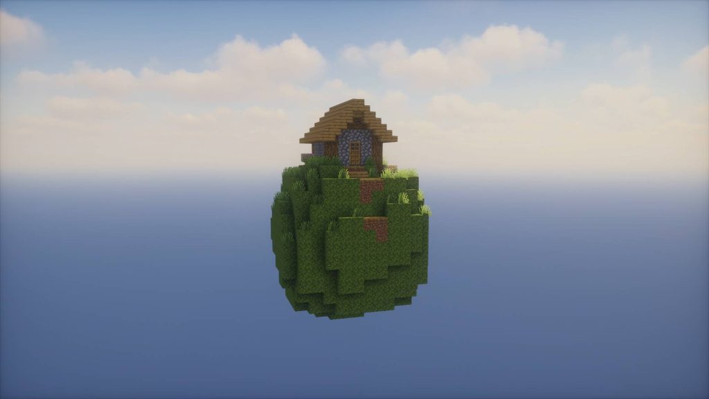 Карта Небесные кубы Minecraft PE