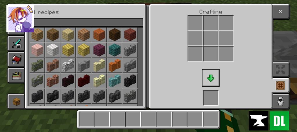 Текстуры Быстрый сбор и крафт Minecraft BE