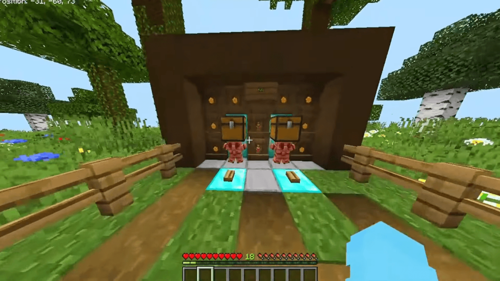 Карта Кристальный бой с ботами Minecraft PE